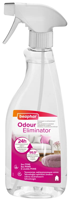 Beaphar (Беафар) Odour Eliminator Спрей-уничтожитель запаха 500мл