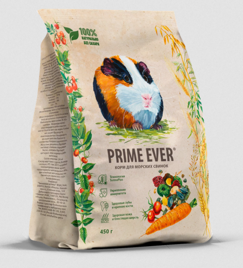 Prime Ever (Прайм Эвэр) Сухой корм для морских свинок 450 г