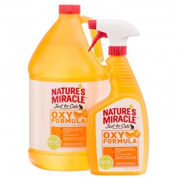 8в1 Natures miracle Oxy formula Средство для уничтожения пятен и запахов кошек 709 мл