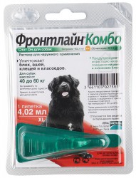 Фронтлайн Комбо - Капли для собак (1 пипетка)  40-60 кг
