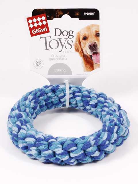 GiGwi - Игрушка для собак "Плетеное кольцо"