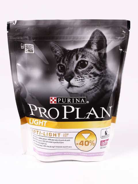 Pro Plan (ПроПлан) Light - Корм для кошек низкокалорийный с Индейкой