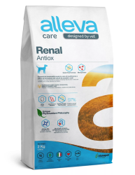 Alleva Care (Аллева Кэр) Renal Antiox Сухой лечебный корм для собак при почечной недостаточности 2 кг 
