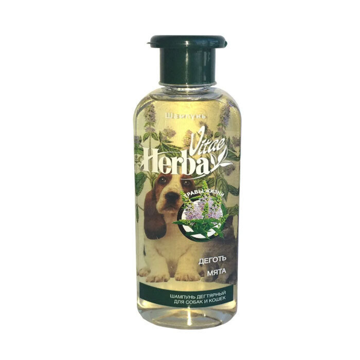 Herba vitae Шампунь для собак и кошек дегтярный 250 мл