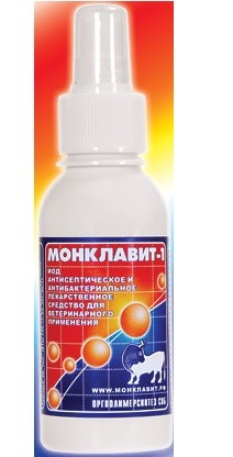 Монклавит - 1 Антисептик спрей 130 мл 