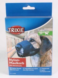 Trixie (Трикси) - Намордник для собак Нейлон, Сетка, Чёрный