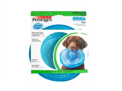 Petstages Orka Игрушка для собак Летающая тарелка 22 см