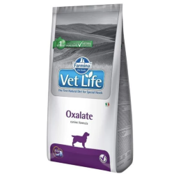 Farmina Vet Life (Фармина Вет Лайф) Oxalate Сухой лечебный корм для собак при мочекаменной болезни МКБ уратного, оксалатного и циститного типа 12 кг