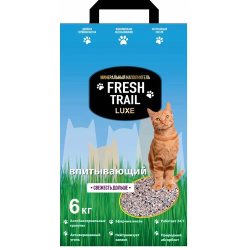 Fresh Trail Luxe Наполнитель для кошачьего туалета впитывающий 6 кг