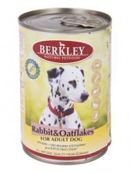 Berkley (Беркли) - Корм для собак с Кроликом и Овсянкой