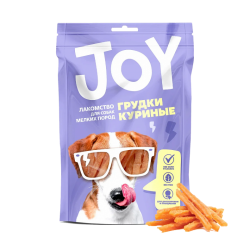 Joy (Джой) Лакомство для собак мелких пород Грудки куриные 60 г