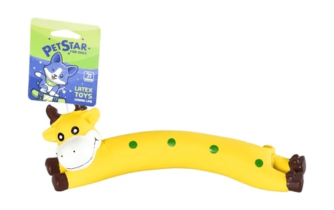 Pet Star Игрушка для собак Коровка латекс 28 см