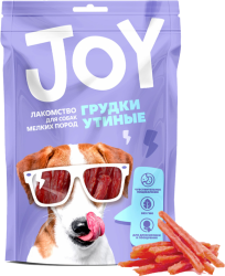 Joy (Джой) Лакомство для собак мелких пород Грудки утиные 60 г