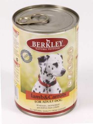 Berkley (Беркли) - Корм для собак с Ягнёнком и Морковью