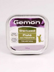 Gemon (Гемон) Cat Sterilized - Консервы для стерилизованных кошек Паштет с Индейкой