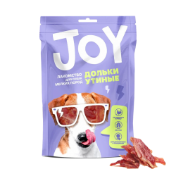 Joy (Джой) Лакомство для собак мелких пород Дольки утиные 60 г