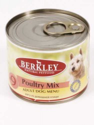 Berkley (Беркли) - Корм для собак №9 Рагу из Птицы