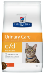 Hill's (Хиллс) Prescription Diet C/d Сухой лечебный корм для кошек при мочекаменной болезни МКБ с курицей 8 кг