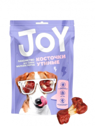Joy (Джой) Лакомство для собак мелких пород Косточки утиные 60 г