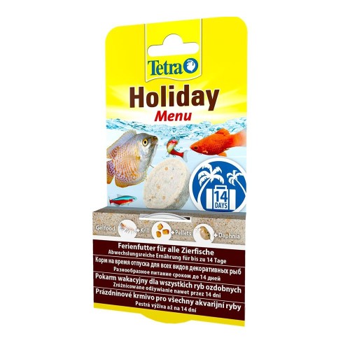 Tetra TetraMin Holiday Menu Корм в желе на время отпуска всех видов декоративных рыб 30 г