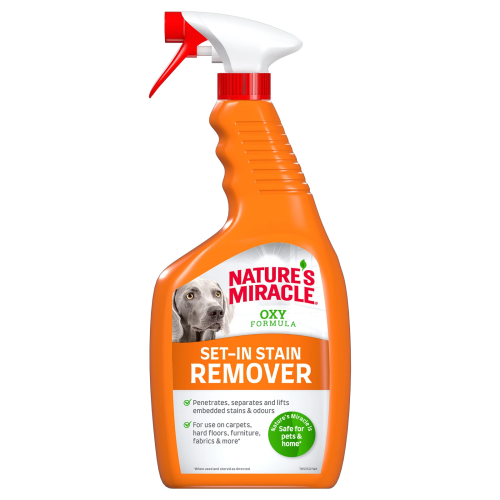 Natures Miracle Oxy Уничтожитель пятен и запахов д/собак Окси-формула, спрей 709 мл