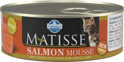 Matisse (Матисс) Консервы для кошек мусс с лососем 85 г