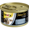 Gimcat (ДжимКэт) ShinyCat - Корм д/кошек с тунцом и креветками 70г