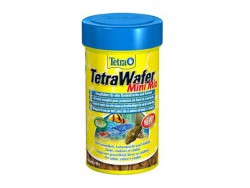 Tetra (Тетра) Wafer Mini Mix - Корм для Сомиков и водорослеедов, ракообразных (Чипсы) 52 гр 100 мл