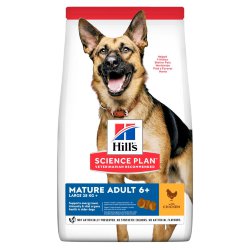 Hills (Хиллс) Science Plan Canine Mature Adult 7+ Large - Корм для пожилых собак крупных пород 7+ с Курицей