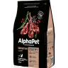 Alphapet сухой корм для взрослых кошек с чувствительным пищеварением с ягненком 1,5 кг