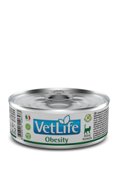 Farmina Vet Life (Фармина Вет Лайф) Obesity Консервы лечебные для кошек при ожирении 85 г