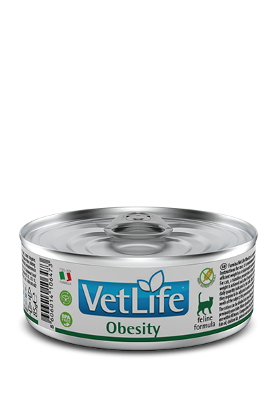 Farmina Vet Life (Фармина Вет Лайф) Obesity Консервы лечебные для кошек при ожирении 85 г