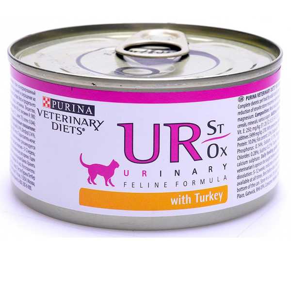 Purina (Пурина) Veterinary Diets UR Urinary - Корм для кошек с Индейкой при Профилактике и лечении МКБ