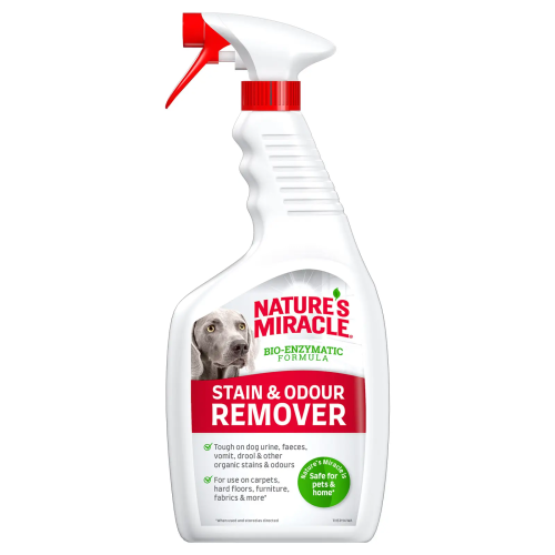 Natures Miracle Уничтожитель пятен и запахов для собак универсальный, спрей 709мл