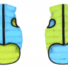 COLLAR AiryVest Lumi куртка д/собак двусторонняя светящаяся, салатово-голубая, размер XS 25