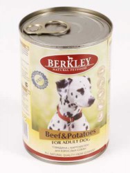 Berkley (Беркли) - Корм для собак с Говядиной и Картофелем