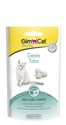 Gimcat (ДжимКэт) Denta Tabs Витамины д/чистки зубов 40г