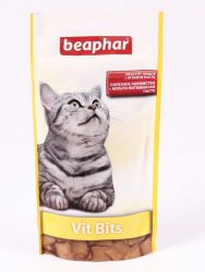 Beaphar (Беафар) - Хрустящие подушечки с Мультивитаминами для Кошек 150 г