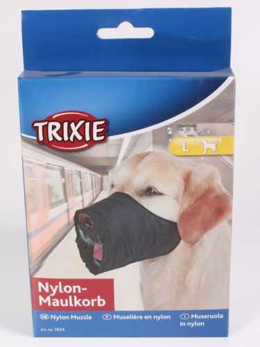Trixie (Трикси) - Намордник для собак Нейлон, Чёрный