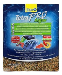 Tetra (Тетра) Pro Algae - Корм специальный для травоядных Рыб (Чипсы) 12 г