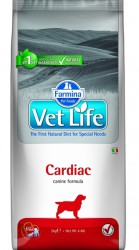 Farmina Vet Life (Фармина Вет Лайф) Cardiac Сухой лечебный корм для собак при заболеваниях сердца 2 кг