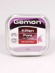 Gemon (Гемон) Cat Kitten - Консервы для котят Паштет с Курицей