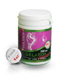 POLIDEX Gelabon plus Glucozamine (Полидекс Гелабон плюс Глюкозамин) - Витамины д/кошек 200 табл