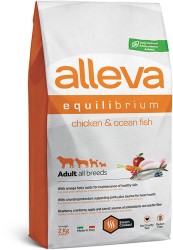 Alleva Equilibrium (Аллева Эквилибриум) Maintenance Сухой корм для взрослых собак всех пород с курицей и океанической рыбой 2 кг