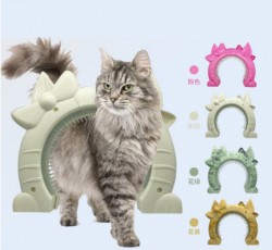 Арка-расческа для кошек для самостоятельного груминга