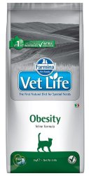 Farmina Vet Life (Фармина Вет Лайф) Obesity Сухой лечебный корм для кошек при ожирении 2 кг