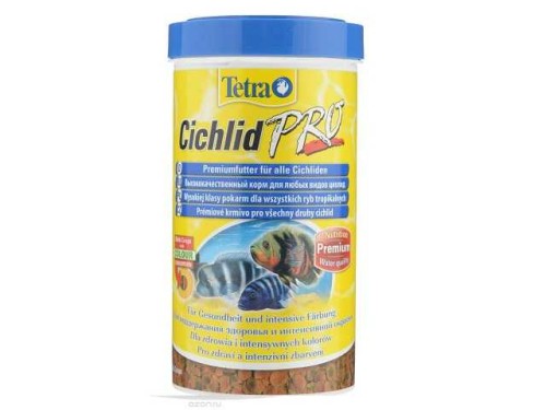 Tetra (Тетра) Cichlid crisps Корм для любых видов цихлид (чипсы) 115 г 500 мл