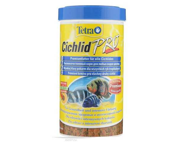 Tetra (Тетра) Cichlid crisps Корм для любых видов цихлид (чипсы) 115 г 500 мл