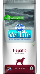 Farmina Vet Life (Фармина Вет Лайф) Hepatic ​Сухой лечебный корм для собак при заболеваниях печени 2 кг