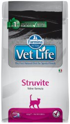 Farmina Vet Life (Фармина Вет Лайф) Struvite Сухой лечебный корм для кошек при мочекаменной болезни МКБ для растворения струвитных камней 400 г